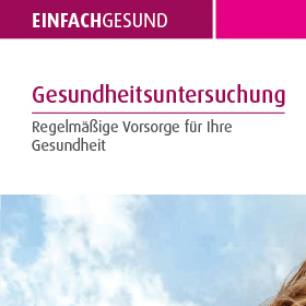 Patientenflyer: Gesundheitsuntersuchung