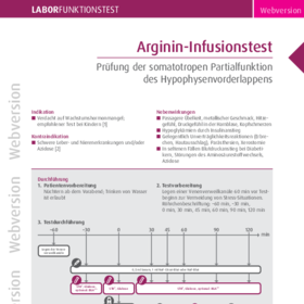 Arginin-Infusionstest