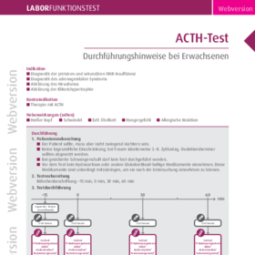 ACTH-Test bei Erwachsenen