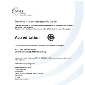 Accreditation certificate 15189 (english)