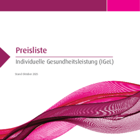 IGeL-Preisliste 2025