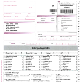 Anforderschein Allergie 